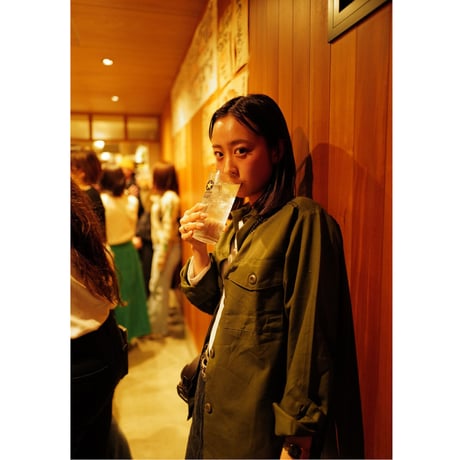 ［for WOMEN］USARMY Olive Green Shirts_deadstock_Aタイプ_襟にスレあり