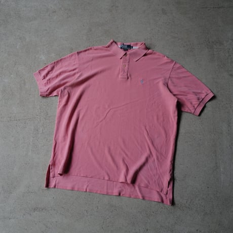 ［XL］POLO SHIRT_MADE IN USA_80-90s vintage_no.25