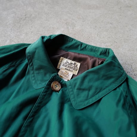 Hermes Balmacaan Coat
