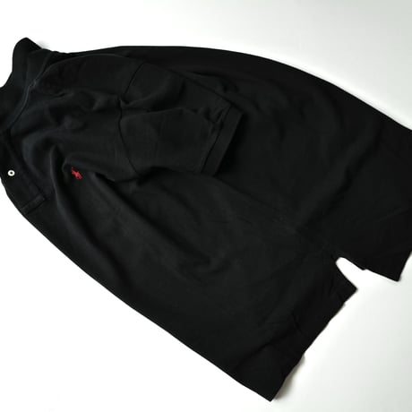 ［L］POLO SHIRT_MADE IN USA_80-90s vintage