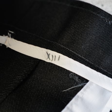 ［W36 L32］Vintage Black Pants_LEVI'S Acton Slacks_deadstock_no.7