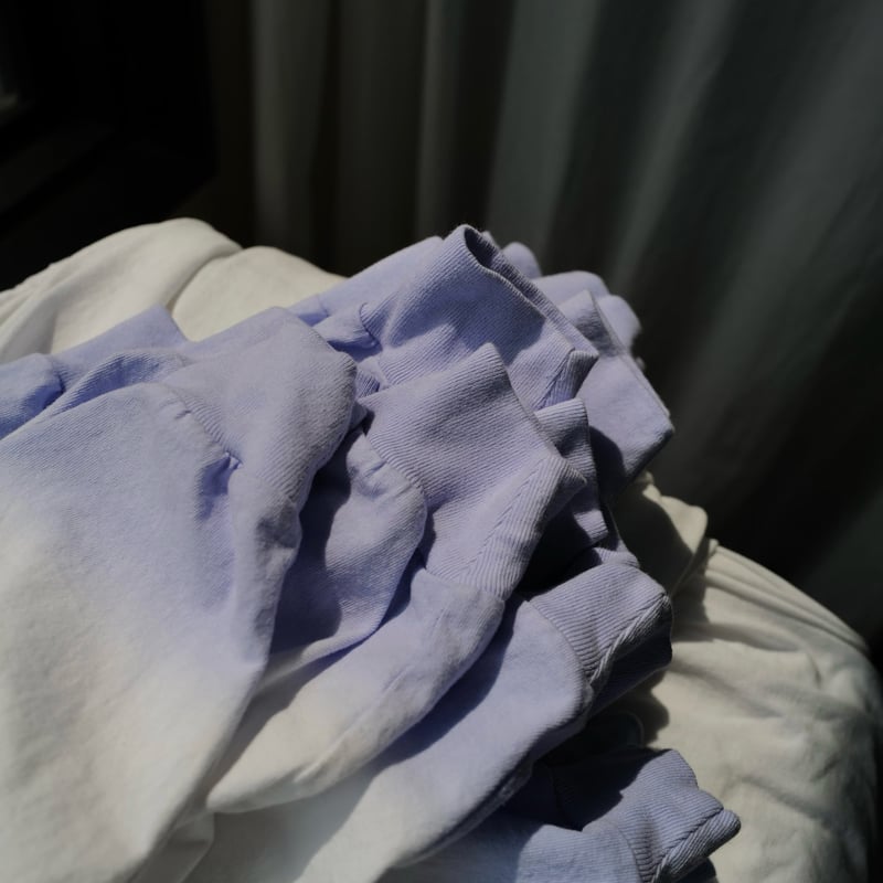 トップス anytee classics Lavender Dyed Long Tee anytee classics] Lavender Dyed Long Tee | anytee
