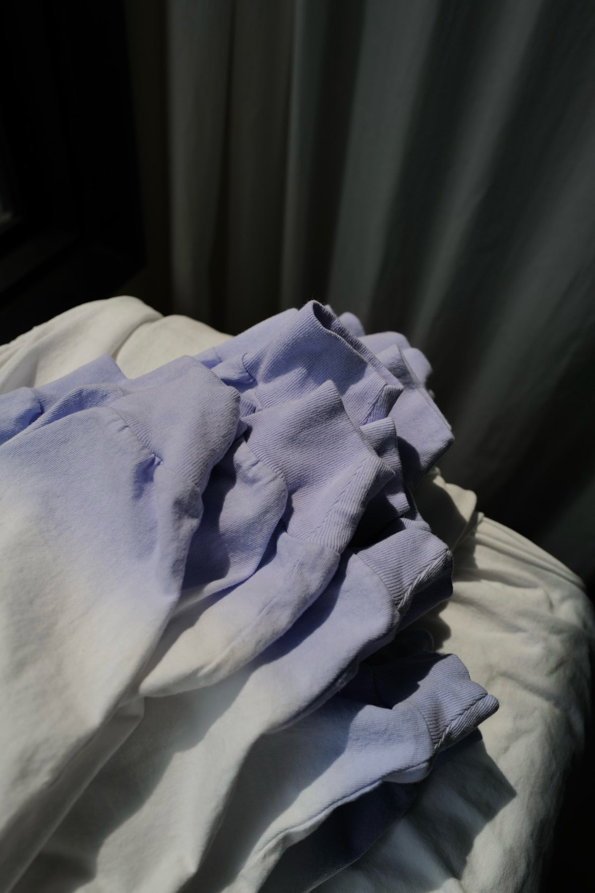 トップス anytee classics Lavender Dyed Long Tee anytee classics] Lavender Dyed Long Tee | anytee