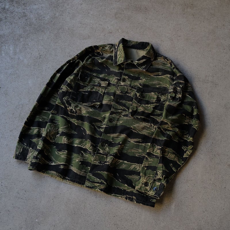 XL fit］Tiger Stripe Camo Jacket_no.00 | anytee