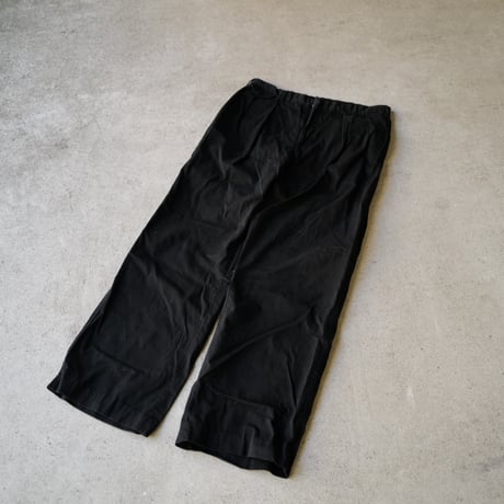 [W37 L32] Super Black_VINTAGE POLO CHINO 2tuck Pants_no.17