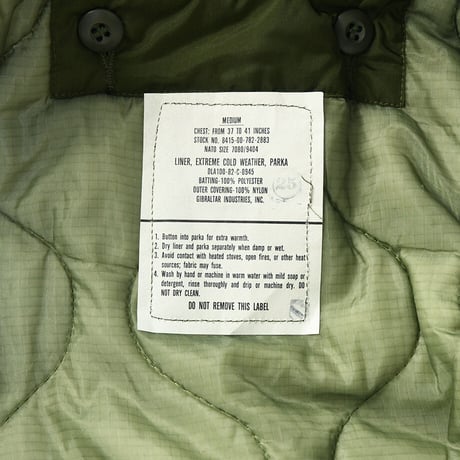 ［M］m65 parka_deadstock_no.219