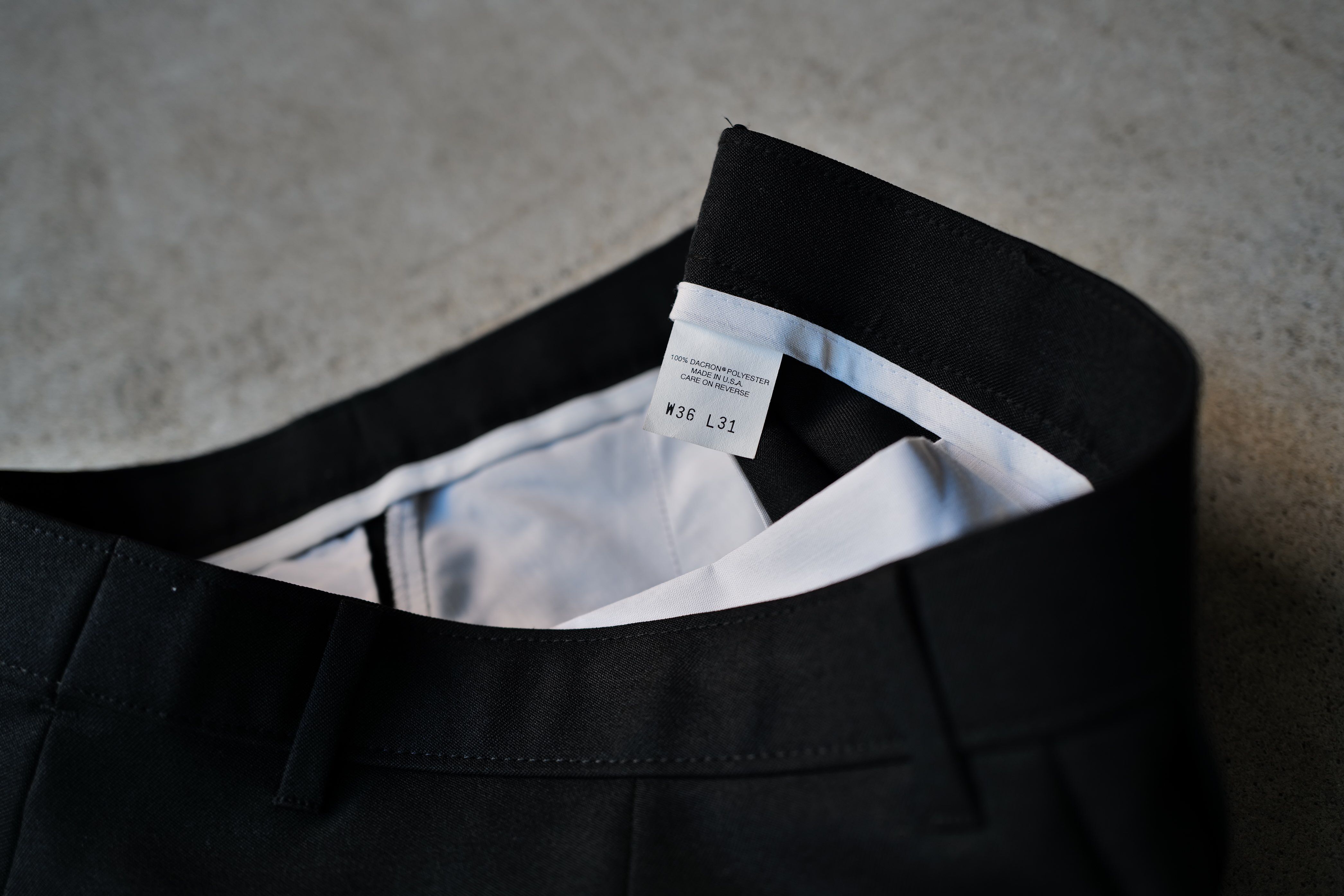 W36 L31］Levi's Action Slacks_Black_deadstock |