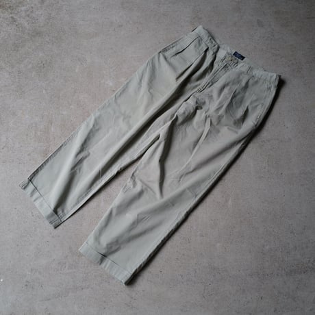 [W36 L30] POLO CHINO PANTS 2tuck_80-90s vintage_no.13