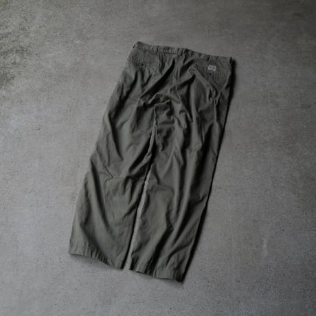 ［W38 L30］VINTAGE POLO CHINO 2tuck PANTS_Military Olive_no.2