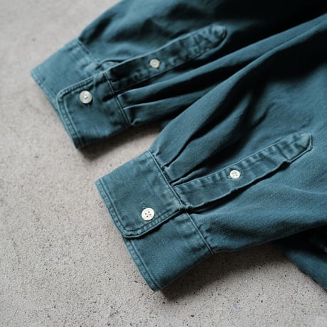 ［XL］PIGMENT DYED SHIRT_J.CREW _80-90s vintage_no.12