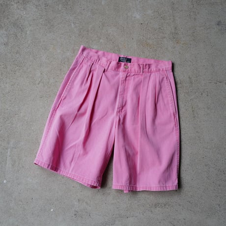 [W32] POLO CHINO SHORTS 2tuck_80-90s vintage_no.8
