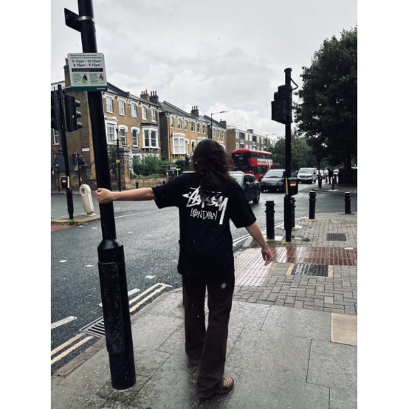 Stussy Stock Logo Ltd Tee_London | anytee