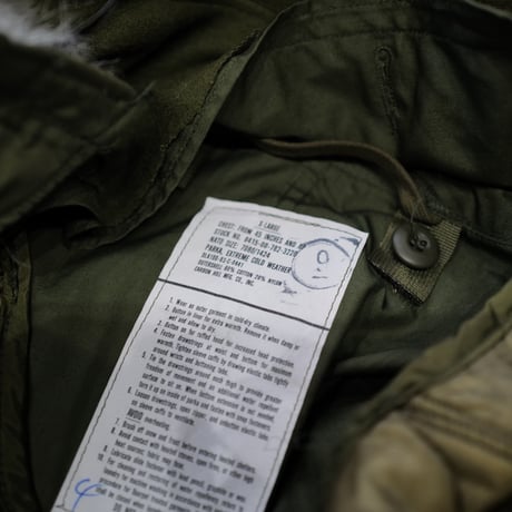 ［XL］m65 parka_fullset_deadstock_no.93