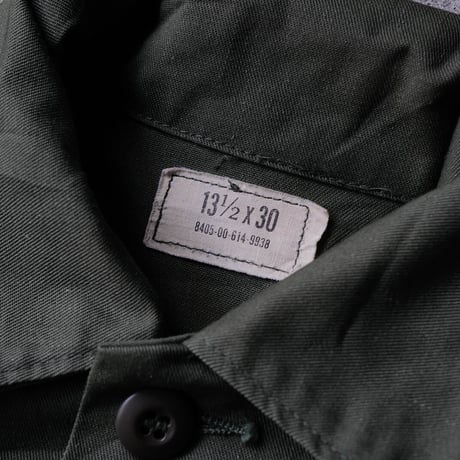 ［13( 1/2)］US NAVY Olive Green Shirts_no.25