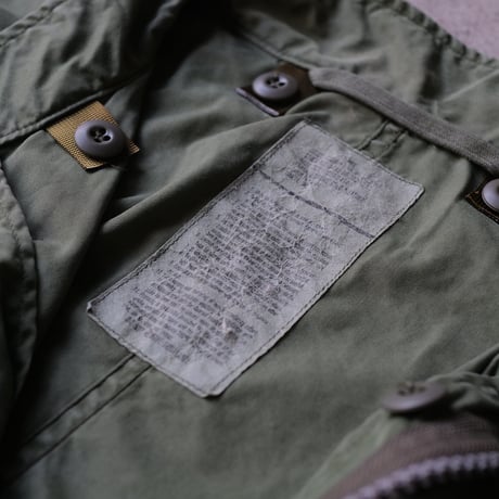 ポップアップ先行［L］m65 parka_plastic zipper model_no.22