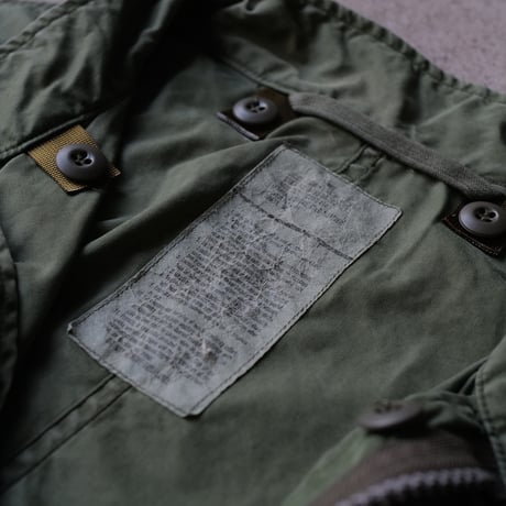 ポップアップ先行［L］m65 parka_plastic zipper model_no.22
