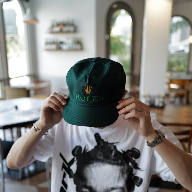 ROLEX ロレックス 帽子 キャップ 帽子 ロレックス ホワイト