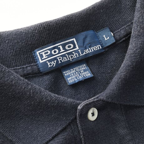 ［L］POLO SHIRT_MADE IN USA_80-90s vintage_no.19