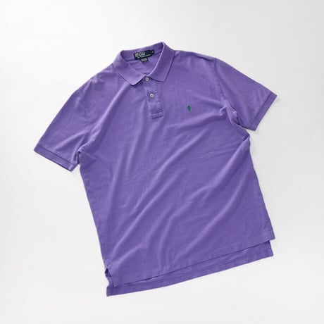 ［L］POLO SHIRT_MADE IN USA_80-90s vintage_no.8