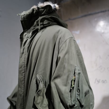［L］m48 parka with stencil
