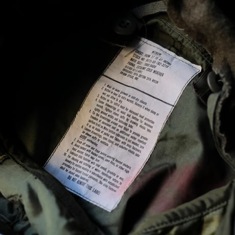 ［M］m65 parka_fullset_deadstock_no.89