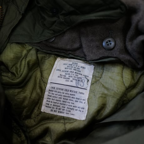 ［M］m65 parka_fullset_1970's_deadstock_1970's_no.3