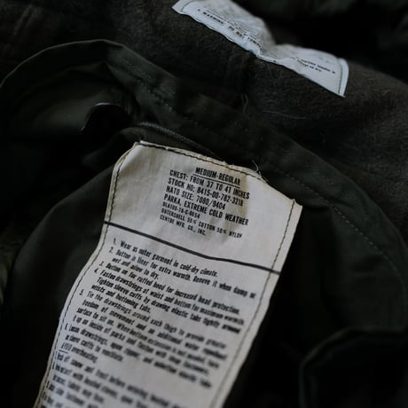 ［M］m65 parka_fullset_1970's_deadstock_no.1