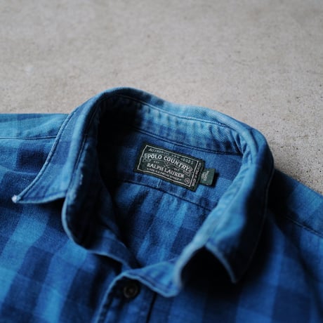 ［XL］POLO COUNTRY Denim SHIRTS _80-90s vintage