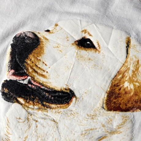 ［XL］Dog Tee_80-90s vintage_made in USA