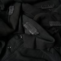 ［Black Button］Super Black_VINTAGE POLO SHIRT_made in USA