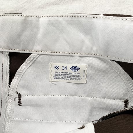 [W38 L34] Dickies 874 made in USA 80s deadstock