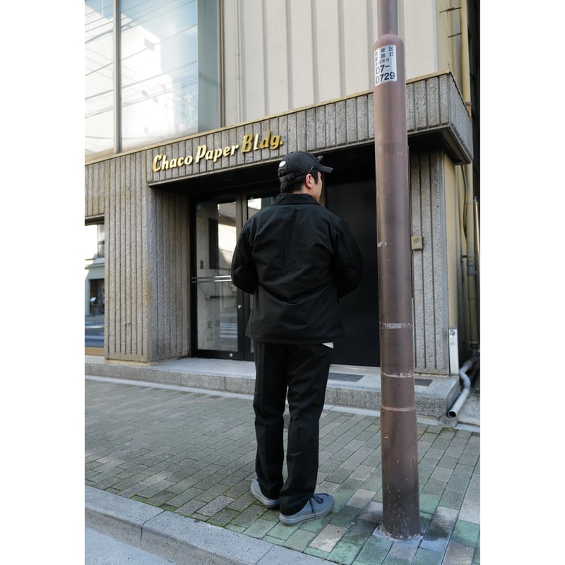 anytee classics] Officer Pants_Black Chino | a