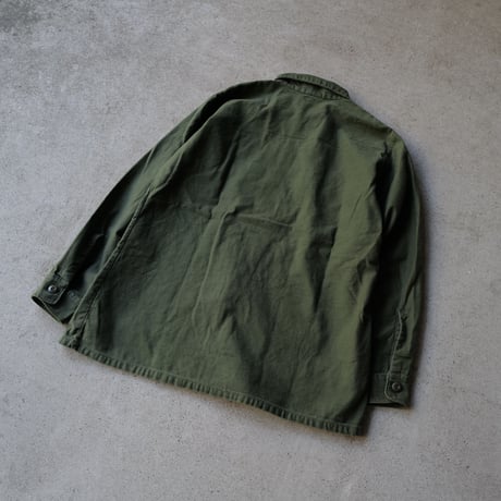 ［16 (1/2) XL fit］US AIRFORCE Olive Green Shirts_Cotton100_no.5