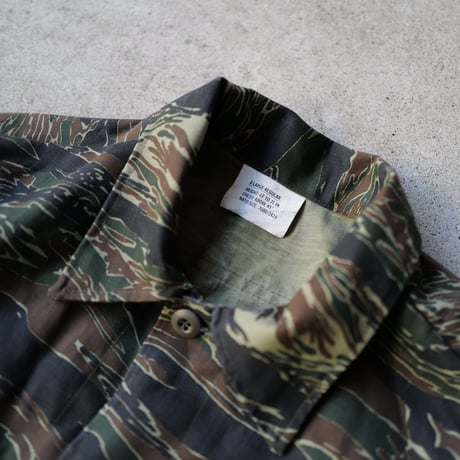 ［XL］B.D.U. Jacket_Tiger Camo_deadstock