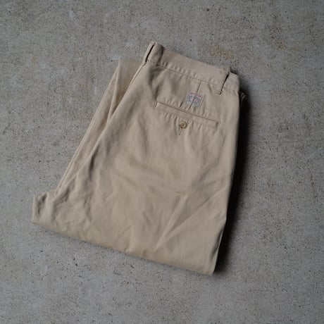 [W38 L31] POLO CHINO 2tuck_MADE IN USA_80-90s vintage_no.7