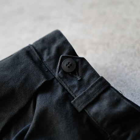[W35 L30] Super Black_VINTAGE POLO CHINO 2tuck Pants_no.16