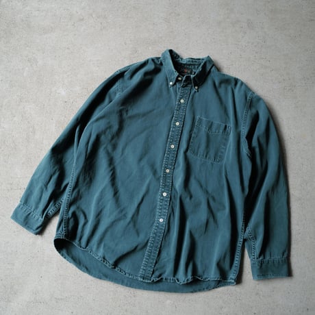 ［XL］PIGMENT DYED SHIRT_J.CREW _80-90s vintage_no.12
