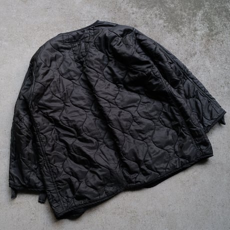 ［S］m65 parka liner_Black dye