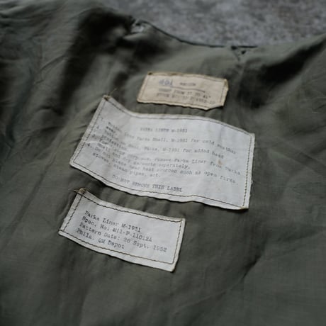 ［M］m51 parka liner