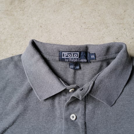 ［XXL］POLO SHIRT_MADE IN USA_80-90s vintage_no.31