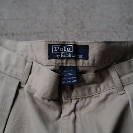 [W35 L29 ] POLO CHINO PANTS 2tuck_90s vintage_no.17