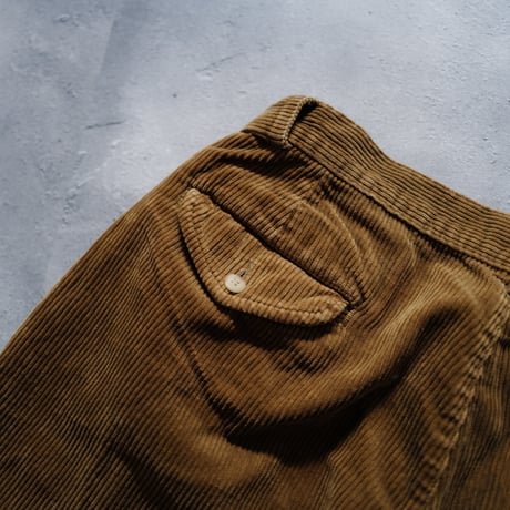 [W34 L28] POLO COUNTRY 2tuck CORDUROY PANTS_80-90s vintage