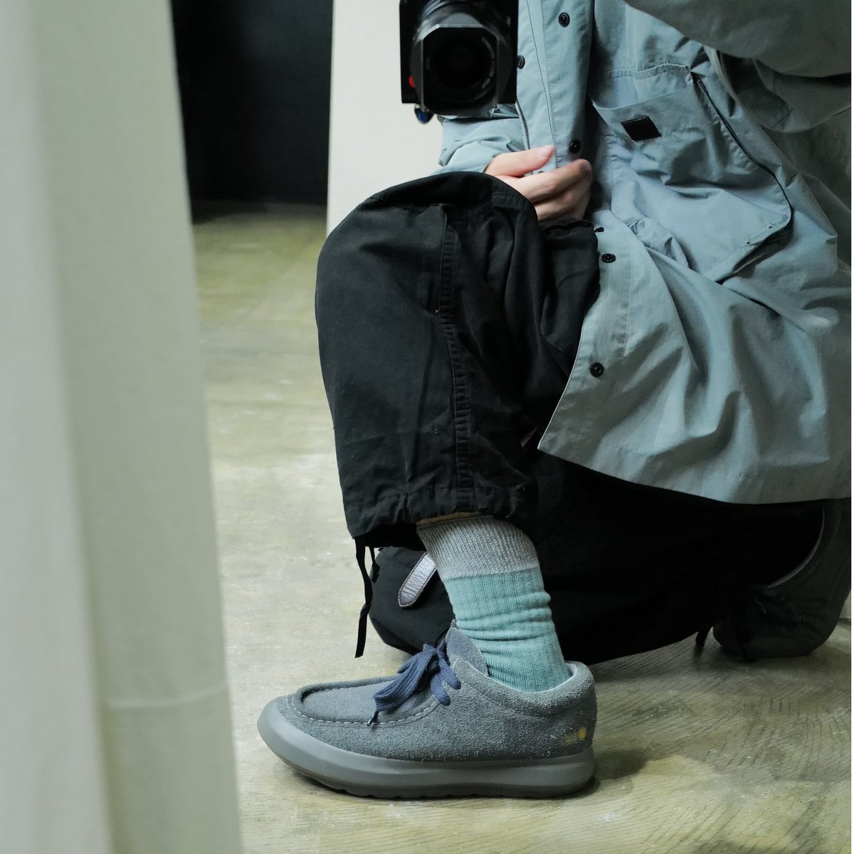 Comfort Rib Pile Socks_Yomogi & Ichigo set | an