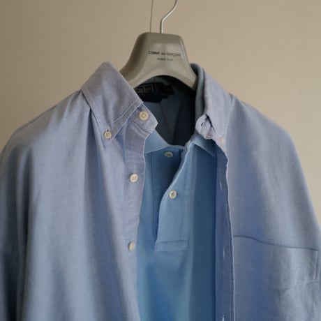 ［XL］POLO SHIRT_MADE IN USA_80-90s vintage