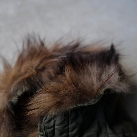 ［Free size］m51_first model_coyote fur hood_deadstock_no.4