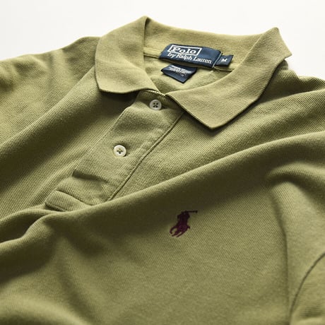［M］POLO SHIRT_MADE IN USA_80-90s vintage_no.18