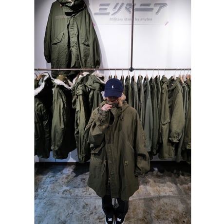 ［L］m48 parka with stencil
