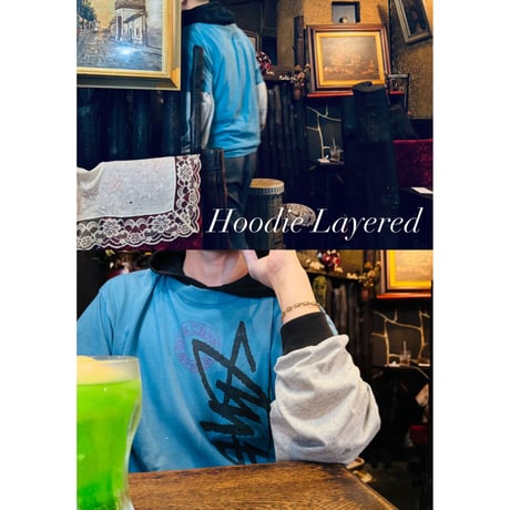 [anytee classics] Two Tone Hoodie