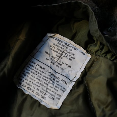 ［M］m65 parka_Mini tag model_fullset_deadstock