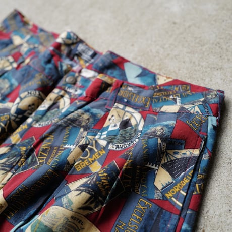 [W34] POLO 2tuck shorts_made in USA_80-90s vintage_no.42